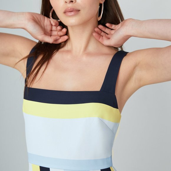 NWT Aritzia Babaton 90S Slit Dress - Picture 7 of 10